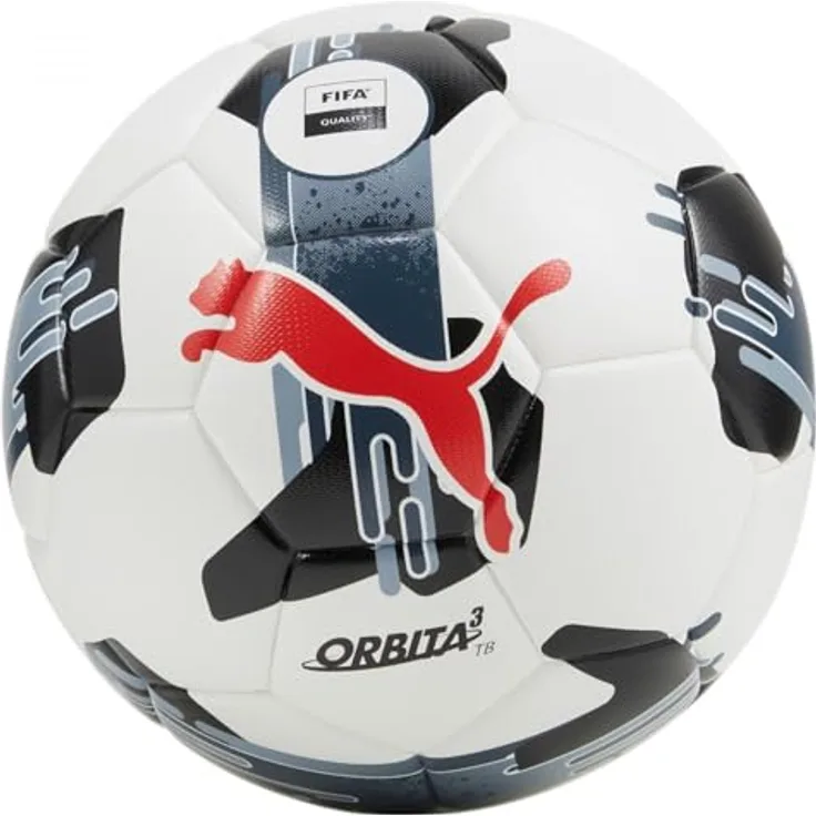 PUMA Orbita 3 TB (FIFA-Qualität), Fußball in hochwertiger Materialqualität, Schwarz