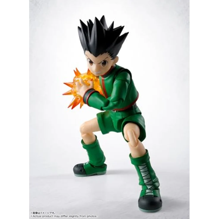 TAMASHII NATIONS S.H. Figuarts Hunter x Hunter Gon, vorbemalte Actionfigur aus PVC und ABS, ca. 135 mm – Bild 3