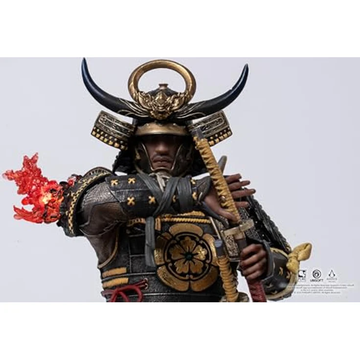 Purearts Assassin's Creed Shadows - Animus Yasuke 1/8 Scale Statue, detailreiche PVC Figur, ca. 28 cm, in bedruckter Box – Bild 5