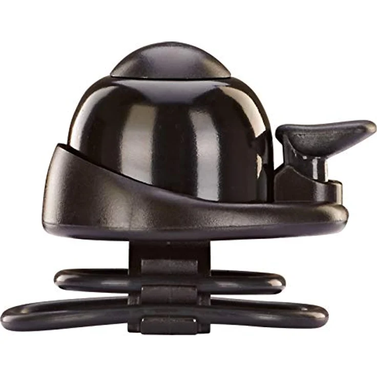 Prophete Glocke mit Silikon-Halterung, passend für alle Lenkerdurchmesser, Farbe: schwarz – Bild 2