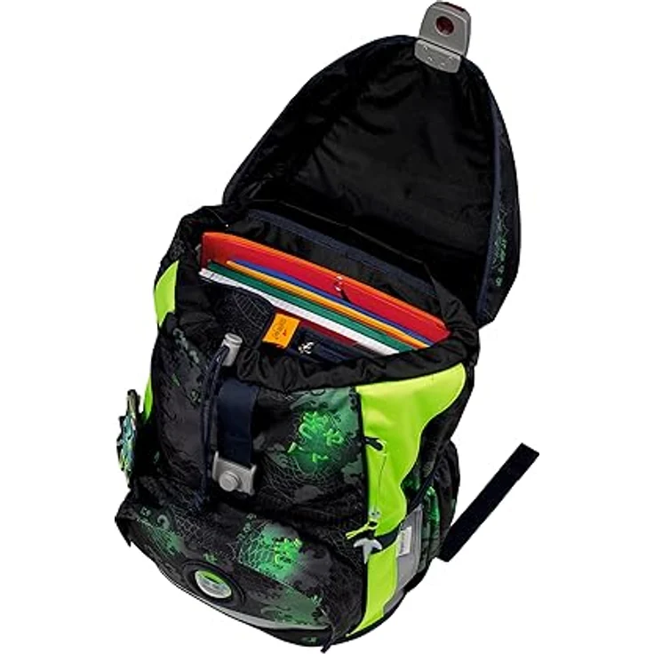 DerDieDas® Schulranzen ErgoFlex (5-tlg), PET, leichtgewichtiges Set mit Schulranzen, Sportbeutel, Federmäppchen, Hefte Box und Schlampermäppchen – Bild 4
