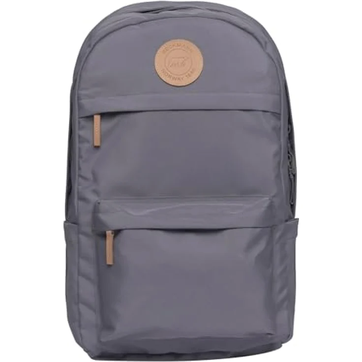 Beckmann City Max Backpack, Freizeitrucksack mit Laptopfach, 34L, Wasserabweisend, Steel Grey – Bild 1