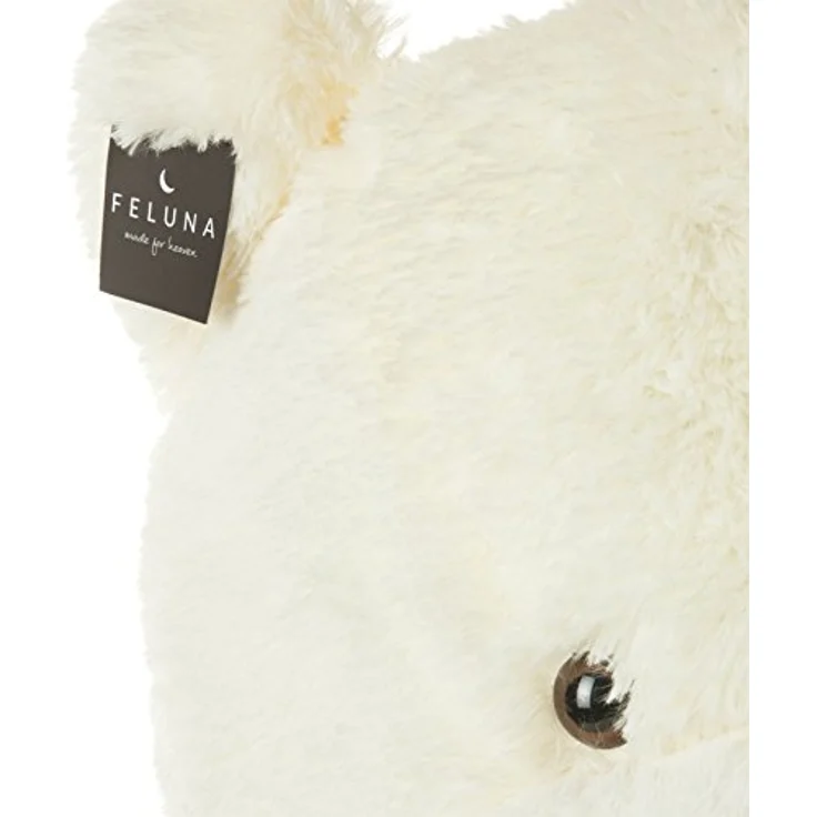 Feluna Riesen Teddybär XXL Kuschelbär 120 cm groß Plüschbär - Original Teddy Bär mit Schleife Weiß – Bild 5