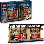 LEGO Harry Potter™ 76450 Buchstütze: Hogwarts Express Bausatz, 832 Teile, mehrfarbig mit Minifiguren Harry Potter und Ron Weasley