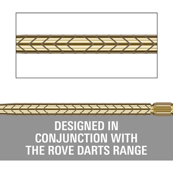 Target Darts Swiss Point Dart Spitzen RVE, 3er-Pack 40MM – Gold, Auswechselbare Spitzen mit maximalem Grip und universeller Kompatibilität – Bild 4