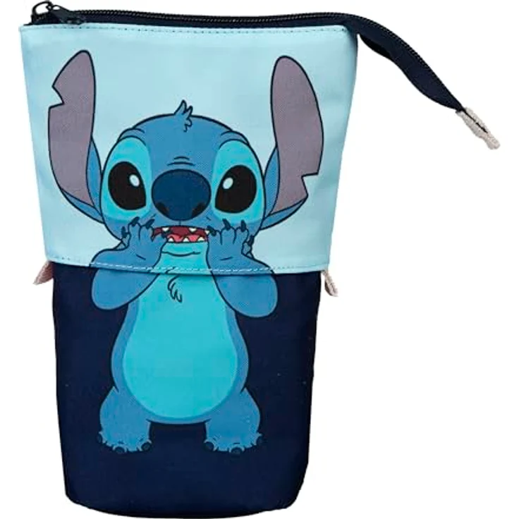 Disney Federmäppchen und Stifthalter 2in1 Stich, Lilo & Stitch 2-in-1 Etui en Pennenhouder – Bild 1