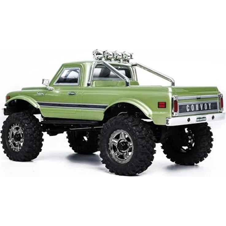 HOBBYPLUS CR18P EVO 2 Rock RC Crawler, 1/18, Zwei-Gang-Antrieb, Vollmetallgetriebe, gebrauchsfertig, markantes Convoy-Design – Bild 4