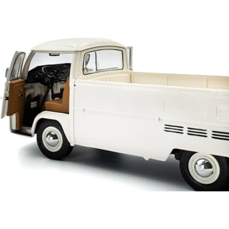 Solido 1:18 VW T2 Pick up, Modellfahrzeug aus hochwertigem Die-Cast, Weiß, 1968 – Bild 2