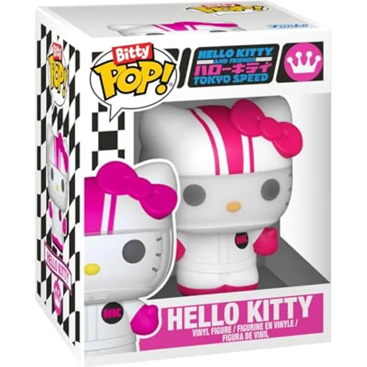 Funko Bitty POP Ride Sanrio Hello Kitty Racecar, Sammelfigur mit detaillierter Verarbeitung – Bild 4
