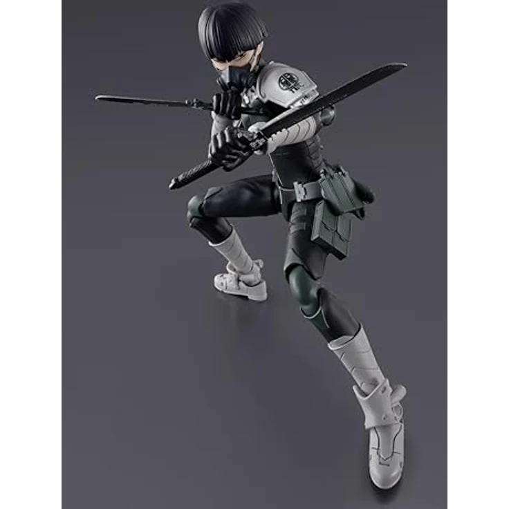 Bandai Tamashii Nations Kaiju No. 8 S.H.Figuarts Actionfigur Soshiro Hoshina, 14 cm, detailreiche Sammelfigur mit Zubehör – Bild 5