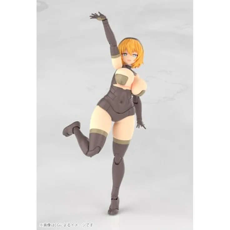 Kotobukiya Frame Arms Girl Kagutsuchi-kou PVC-Figur, 20 cm, braun, bewegliche Sammlerstatuette – Bild 15