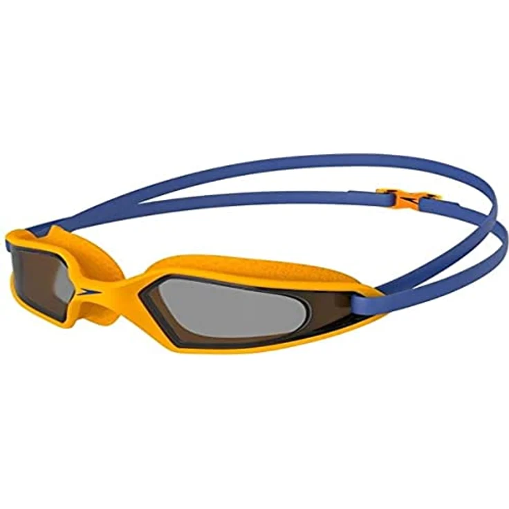 Speedo Unisex Kinder Hydropulse Junior Schwimmbrille, Ultrasonic/Mango/Smoke, Einheitsgröße – Bild 1