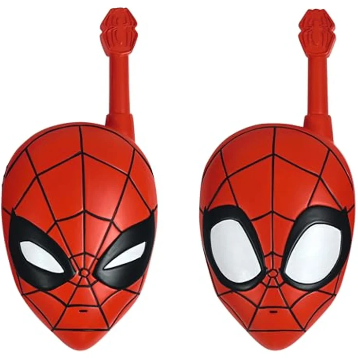 Lexibook Spider-Man Walkie Talkies, 2 Kanäle für Kinder, rot – Bild 2