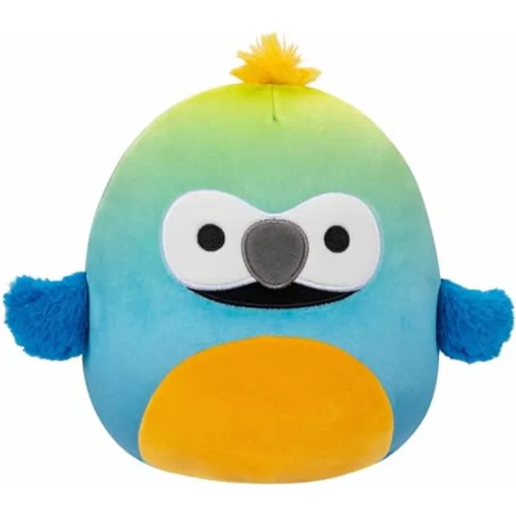 Squishmallows 19 cm Plush P17 - Baptise The Blue/Yellow Macaw