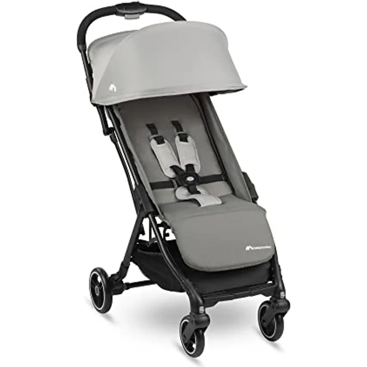 Bebeconfort Bonny, ultrakompakter 3-in-1 Kinderwagen mit automatischem Klappsystem, grau