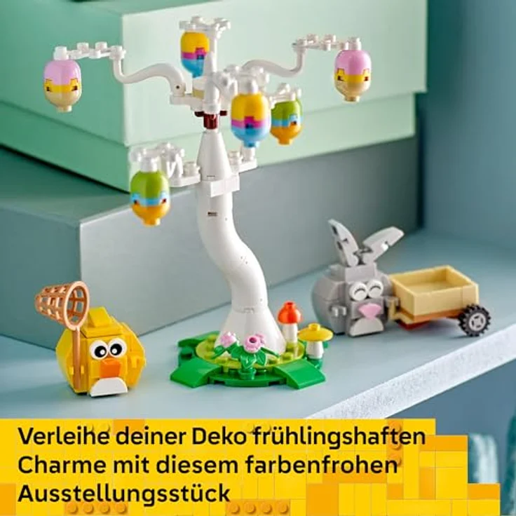 LEGO 70808 Osterhase und Ostereisuche Bausatz, mit 140 Teilen, Mehrfarbig, kreatives Konstruktionsspielzeug für Kinder ab 8 Jahren – Bild 8