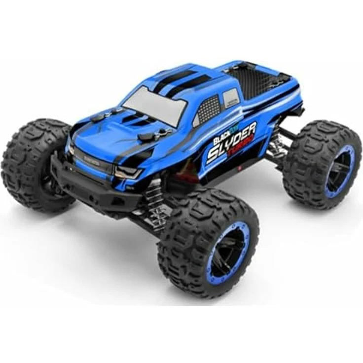 Blackzon 540201 - Slyder MT Turbo 1/16 4WD Brushless Monster Truck, Blau – Bild 1