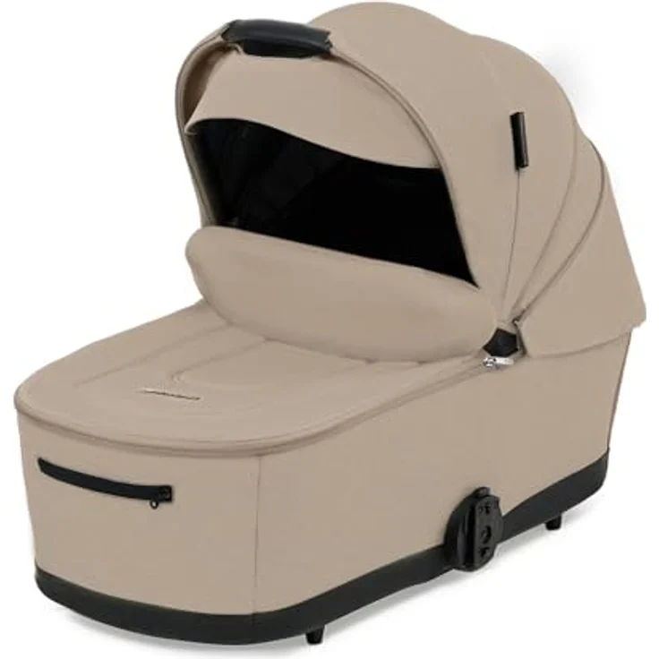 Kinderkraft YOXI 2-in-1 Kinderwagen, buggy von Geburt bis 22 kg, Beige, Einfach Zusammenklappe, großes Verdeck, Undurchdringlichen Rädern, Wasserdichten Verdeck, UPF50+, Korb bis zu 5 kg – Bild 2