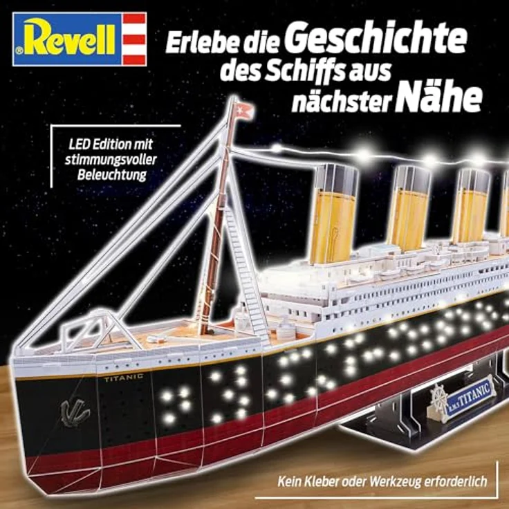 3D Puzzle RMS Titanic - LED Edition – Bild 5