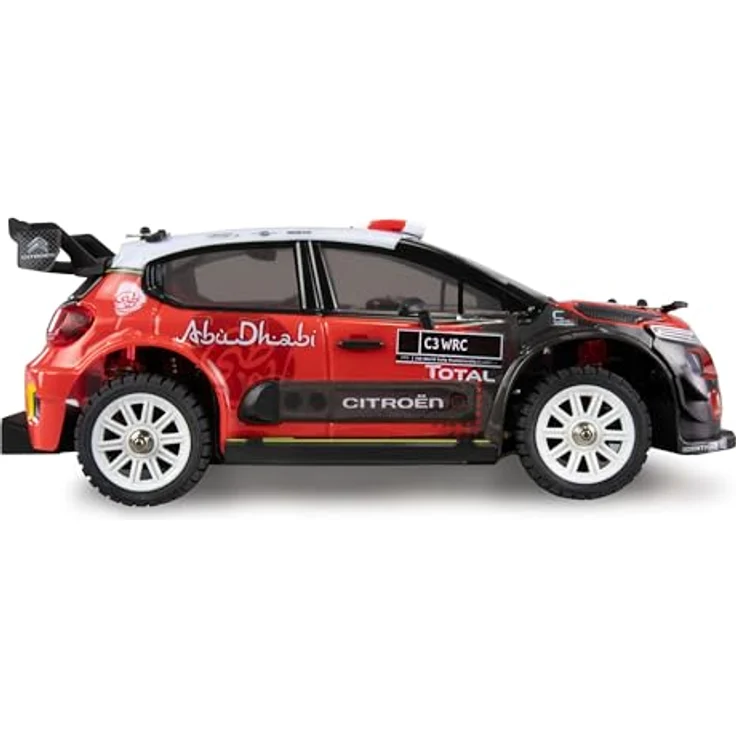Amewi Hyper Go Citroen C3 WRC Rallye/Drift 4WD 1:14 brushless mit Gyro 45km/h RTR, Schwarz-rot, Ferngesteuertes Auto – Bild 5