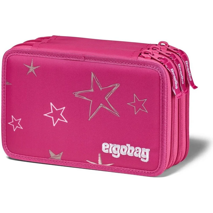 ergobag Federmäppchen Maxi-Mäppchen SternzauBär, 3 Fächer, passend zum Ranzen, 40-tlg. – Bild 1