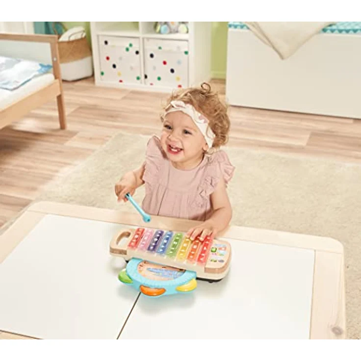 Vtech Baby - Interaktives Holz-Xylofon mit Tamburin – Bild 3