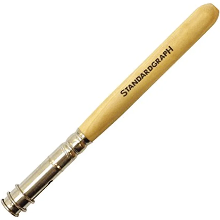 STANDARDGRAPH KN-119N Bleistiftverlängerer, 11 cm Holz geölt, für besseren Griff und verlängerte Nutzung – Bild 2