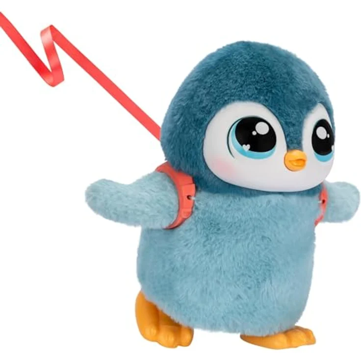 Moose Plüschfigur Little Live Pets: My Pet Penguin, interaktiver Baby-Pinguin mit mehr als 25 Geräuschen und fütterbaren Snacks – Bild 4