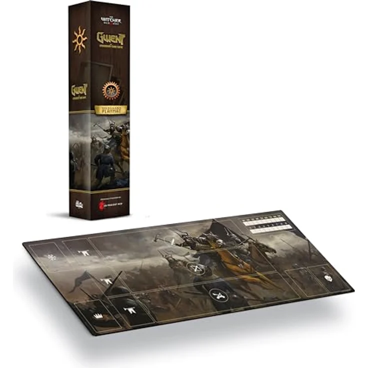 No Loading Games Gwent Neoprene Mat – Nilfgaard, rutschfest, Maße: 290 x 730mm – Bild 2