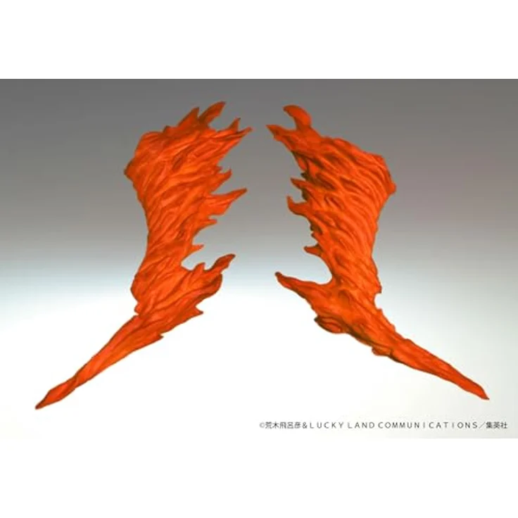 Medicos Entertainment Jojo's Bizarre Adventure Super Action Chozokado Magician's, 16 cm Sammelfigur, orange, mit austauschbaren Teilen – Bild 4