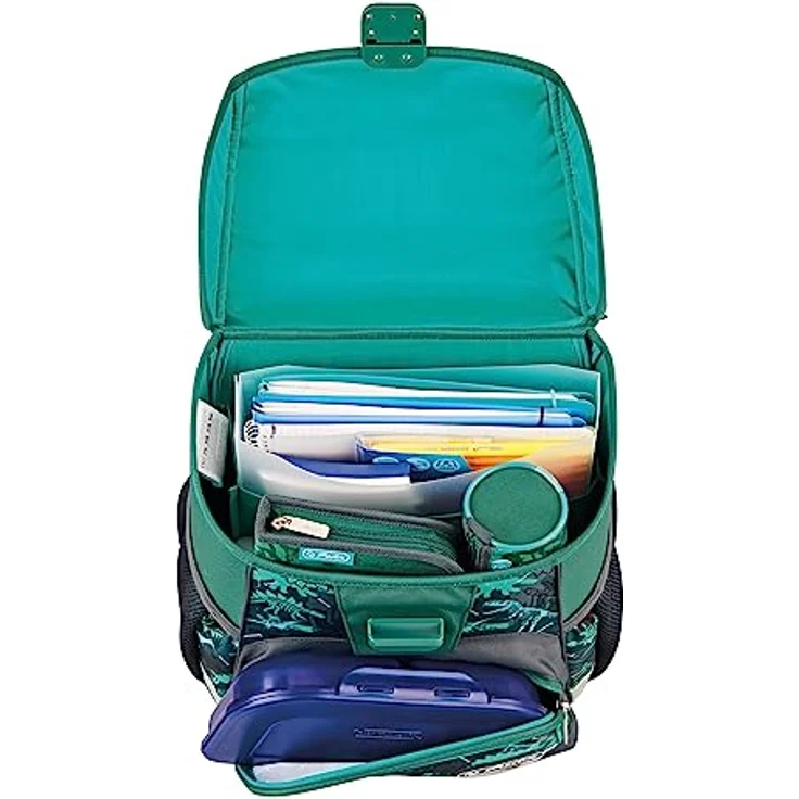 Herlitz Schulranzenset Loop Plus Green Rex – Bild 9