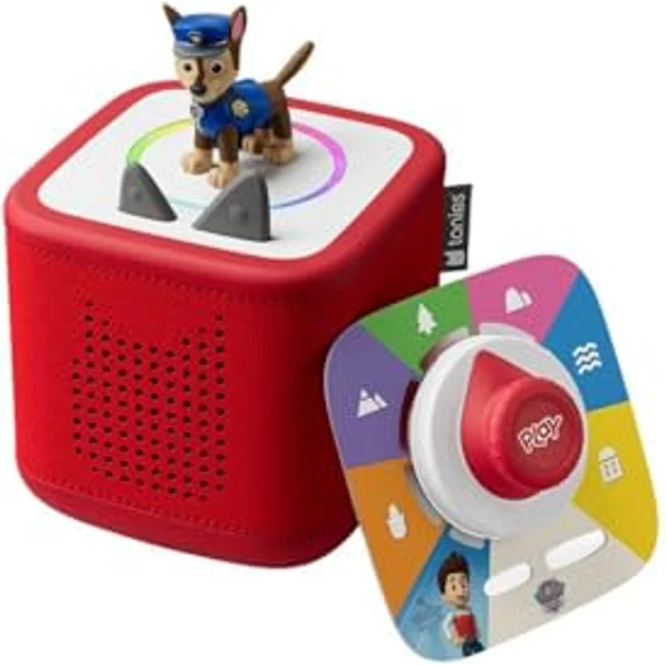 Tonies Toniebox 2 Starterset inkl. Tonie-Figur, WLAN-fähig, robust & interaktiv, rot – Bild 1