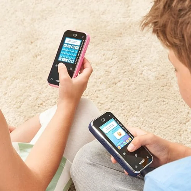 VTech KidiZoom Snap Touch, Kinderkamera mit 5 MP Dual-Kamera, 2,4-Zoll-Touchscreen, blau mit Tasche – Bild 9