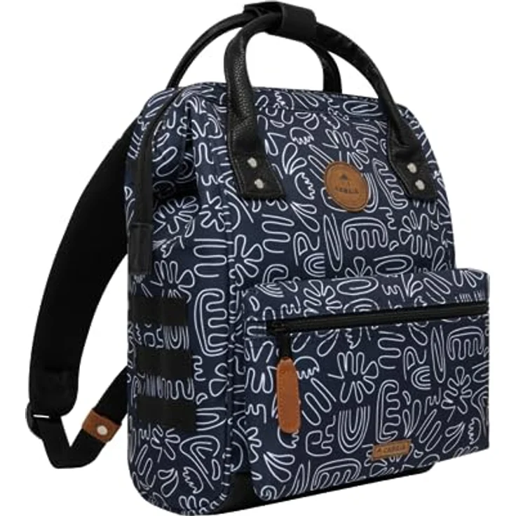 Cabaia Adventurer All Over Small Kinderrucksack, 32 cm, schwarz, 100% Nylon, 23 cm x 13 cm x 32 cm – Bild 5