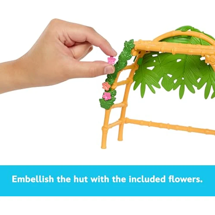 Mattel Disney Moana 2 Simea & Pua Badespielzeug Spielset mit Puppe, Sammelfiguren für Badespaß – Bild 4