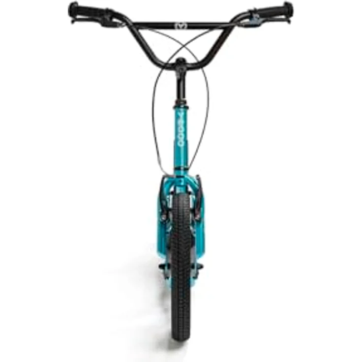 Yedoo Flyck Scooter für Kinder ab 8 Jahren, Luftreifen 16/16, Ständer Blau – Bild 2