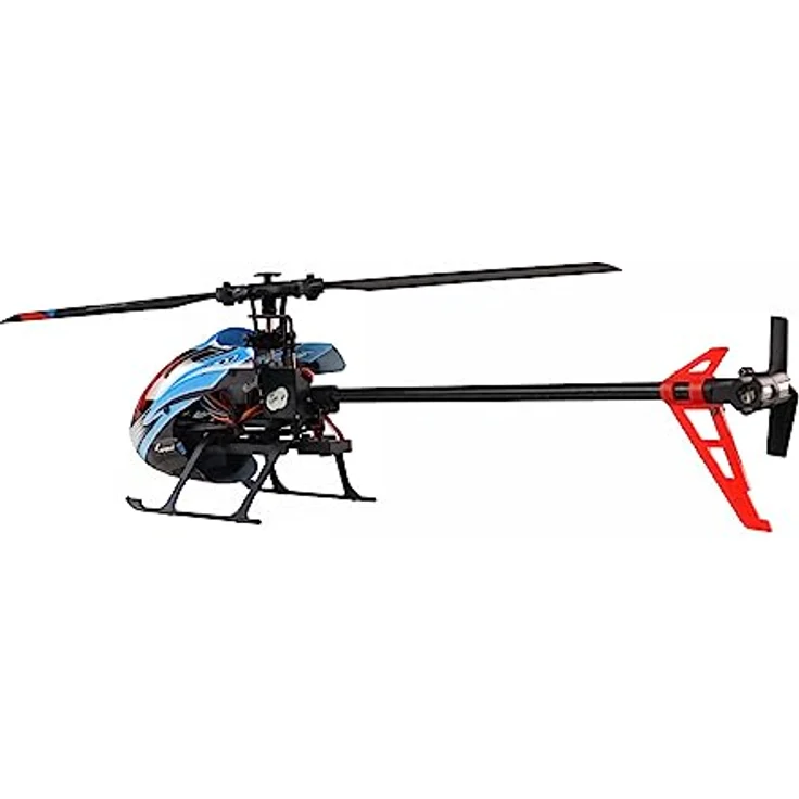 Amewi 25330 AFX200 Single-Rotor-Helikopter 4-Kanal 6G RTF, Ferngesteuerter Hubschrauber mit 6G-Flugstabilität, Schwarz – Bild 5