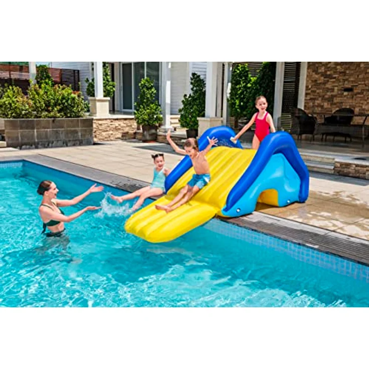 Bestway Extragroße Poolrutsche 247 x 124 x 100 cm - Preisvergleich – Bild 2