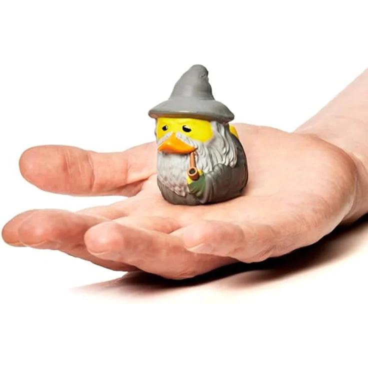 TUBBZ Kleine Gandalf der Graue Sammelbare Vinyl-Gummientenfigur - Offizielles Herr der Ringe Merchandise – Bild 1