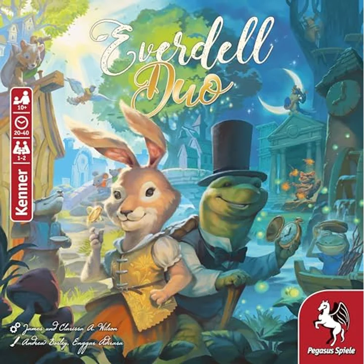 Pegasus Spiele Everdell Duo, Brettspiel für 2 Spieler, strategisches Kennerspiel – Bild 3