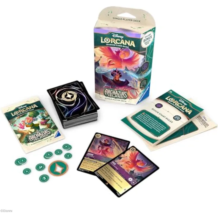 Ravensburger Disney Lorcana Trading Card Game: Archazias Insel - Starter Deck A (Englisch)