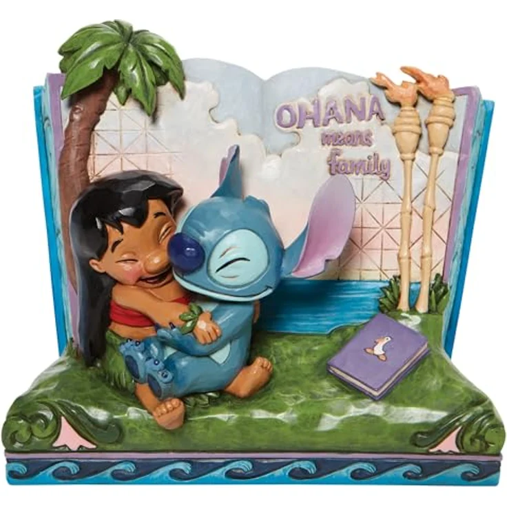 Enesco Disney Lilo & Stitch Storybook Figur, Sammelfigur aus der Disney Traditions Kollektion – Bild 1