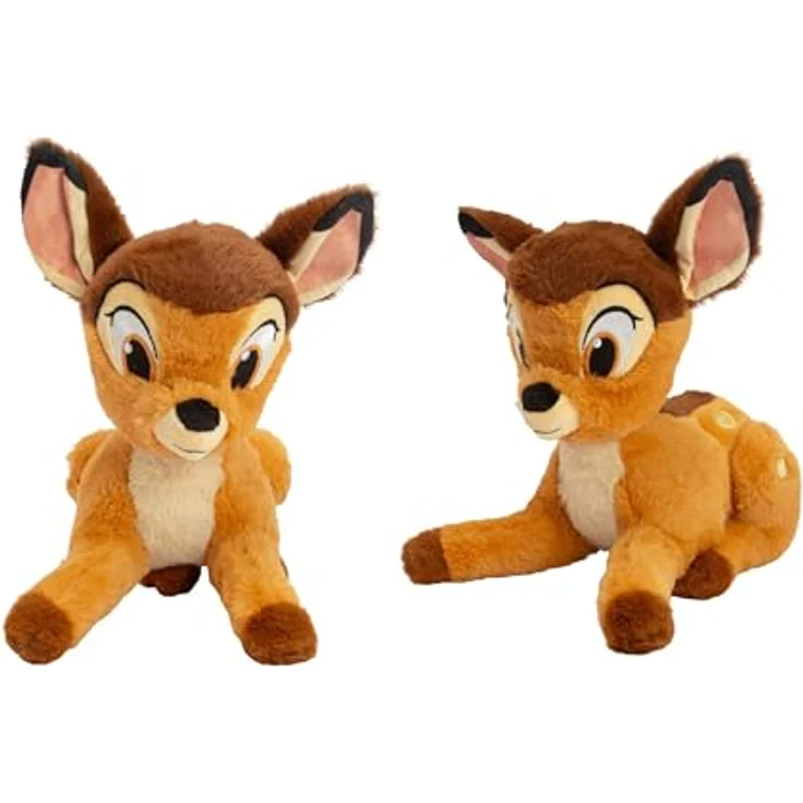 Simba Disney Klassik Refresh Bambi, 25cm Plüschtier, superweicher Braun Plüsch - ab den ersten Lebensmonaten geeignet – Bild 5