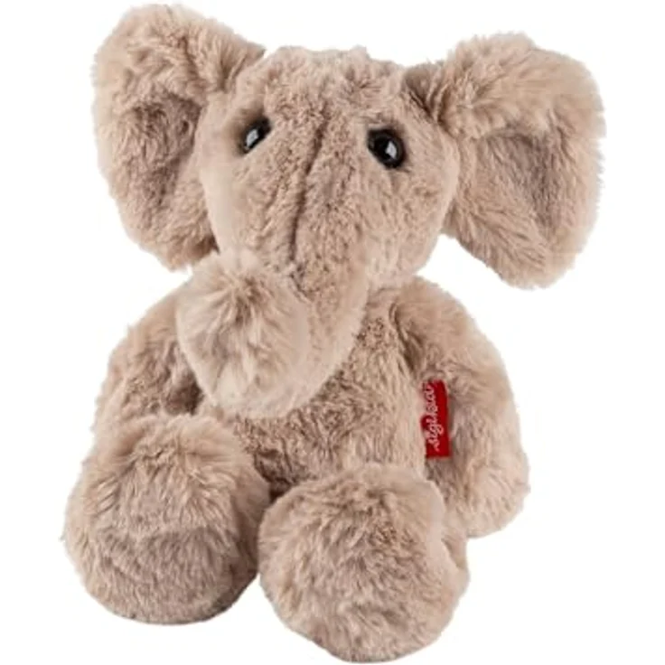 sigikid Flauscherie Kuschel Elefant, 35 cm, graues Plüschtier mit weichem Plüsch und waschbar bis 30°C – Bild 1