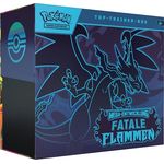 Pokémon PKM ME02 Top-Trainer-Box, Sammelkartenspiel mit 9 Boosterpacks und holografischer Promokarte, schwarz