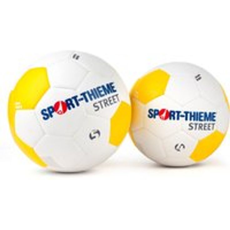 Sport-Thieme Fussball Street, Größe 4, abriebfester Spielball für Kunstrasen mit hervorragenden Spieleigenschaften