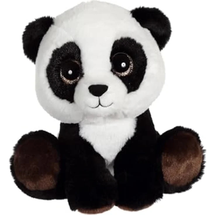GIPSY Puppy Eyes Pets Natur, 22 cm Panda, kuschelig weich, braun, geeignet ab Geburt – Bild 1