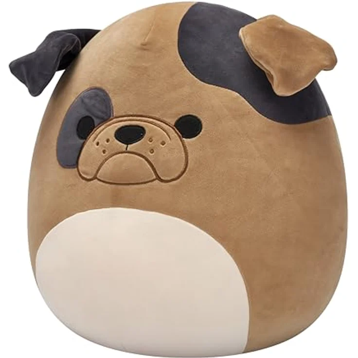Squishmallows SQCR08613 Loafer die Bulldogge, 40 cm, superweiches Kuscheltier, offizielles Jazwares Plüsch – Bild 3