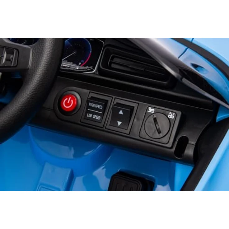 Sun Baby Kinder Elektroauto Maserati GT Cabrio Kinderauto blau, 12V, 2 Motoren, MP3, Fernsteuerung, Sicherheitsgurte – Bild 7