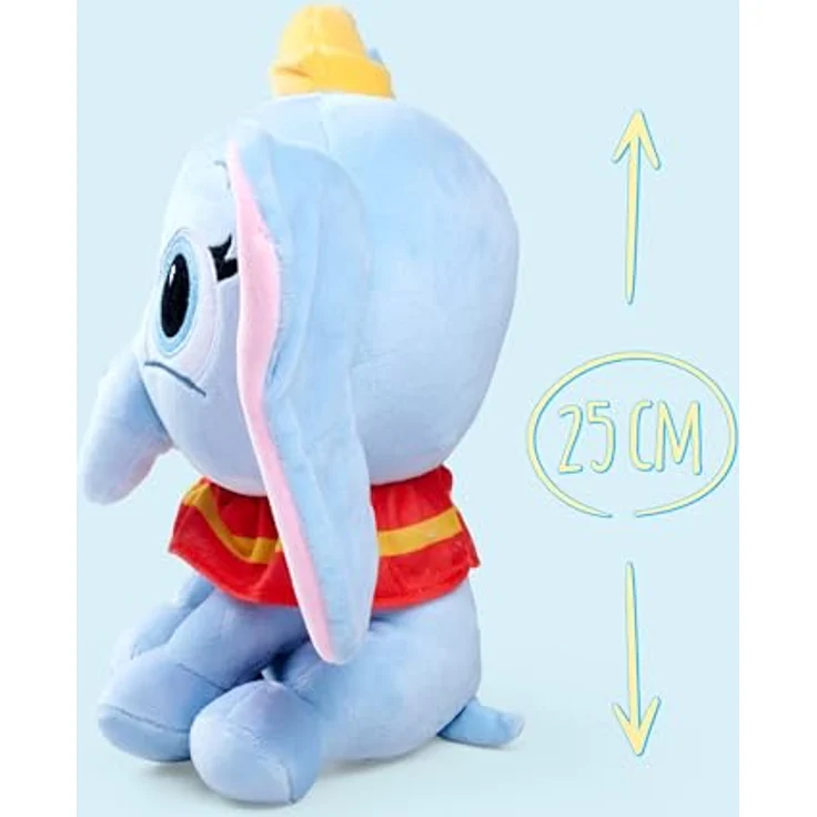 Simba Disney Doorables Dumbo, 25 cm Plüschfigur, kuschelig weich und vielseitig einsetzbar, geeignet für Kinder ab den ersten Lebensmonaten – Bild 3